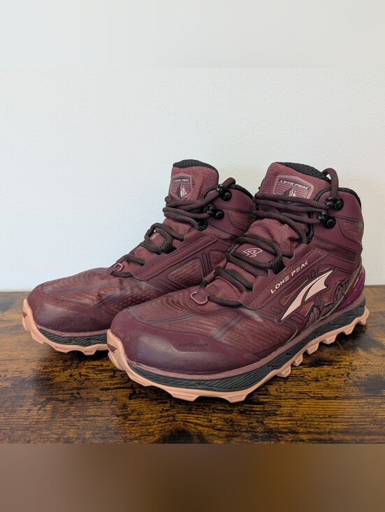 Altra Shoes - Altra 's Burgundy Lone Peak Hiking Boots